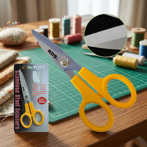 Compact Gardening Household Scissors | KDS KSC-1/KSC-2 | Serrated Stainless Steel Fabric, Cable, Plastic Cutting - Product Image 3