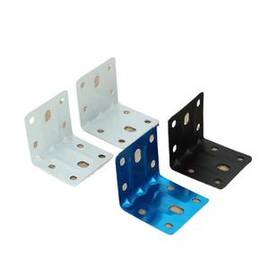Stainless Steel Angle <b>Bracket</b> 5x5 <b>White</b> Blue Black 90 Degree Shelf Support For Furniture Cabinet Bathroom Vanity Connector - Product Image 4