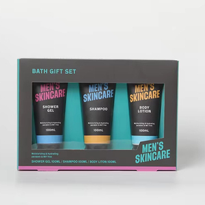 Offre spéciale <span class=keywords><strong>Coffret</strong></span> cadeau pour <span class=keywords><strong>homme</strong></span> pour <span class=keywords><strong>bain</strong></span> spa contenant du gel <span class=keywords><strong>douche</strong></span> Lotion pour le corps pour <span class=keywords><strong>bain</strong></span> moussant - Product Image 1