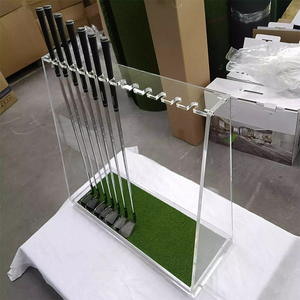 Porta Mazze da Golf in Acrilico, Espositore per 7 o 13 Mazze, per Interni ed Esterni - Product Image 4