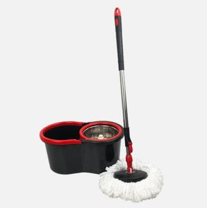 Groothandel Dubbele Ronde Vloer Schoon Water Gemakkelijk Leven Magische Draaiende Dweilen En Emmer Set 360 Graden Roterende Dweil Met Emmer - Product Image 3