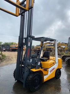 รถยกดีเซล FD30 TCM 3ตันจากญี่ปุ่นใช้สำหรับฟาร์มที่มีส่วนประกอบหลัก - Product Image 4