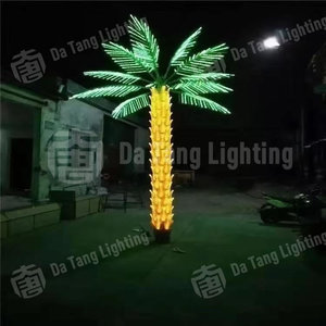 ไฟต้นมะพร้าว LED พร้อมสี RGBW และรับประกัน 1 ปี สำหรับพื้นที่เชิงพาณิชย์และตกแต่งสวน กันน้ำระดับ IP65 - Product Image 6