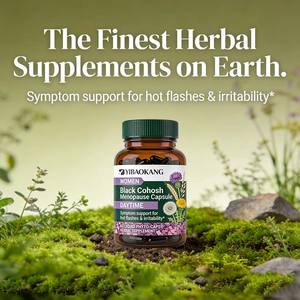 כמוסות צמחיות של Oem Herbs לתסמונת גיל המעבר, תומכות באיזון הורמונלי, תוסף צמחי פיטואסטרוגני - Product Image 4