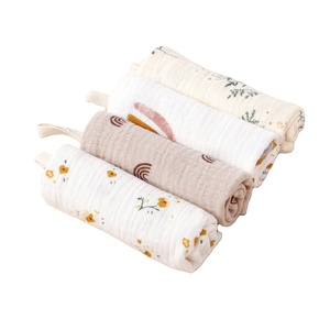 Asciugamani per il viso del bambino morbido asciugamano per il viso di garza del bambino lavare mussola quadrato asciugamano per il neonato - Product Image 1