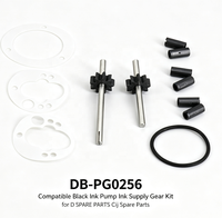 Kit d'engrenages d'alimentation en encre noire compatible D, pièces de rechange Cij DB-PG0256