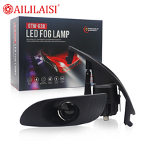 Aililaisi Bi Led Projecteur Phares Antibrouillard 2 Pouces Lentille Laser pour Toyota Lexus RX350 Harrier 2003-2006 Accessoires de Voiture Phare