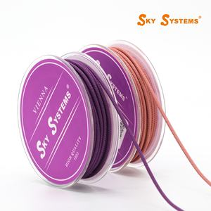 आकाश एम आई 2 और 2.5mm आभूषण गर्भनाल पॉलिएस्टर गर्भनाल आभूषण सहायक कंगन और हार सामग्री 81 रंग - Product Image 5