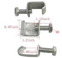 Accessoires de ventilation galvanisés pour système CVC, coins de conduit TDC/TDF