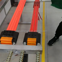 Rail de conducteur isolé par barre omnibus électrique sans couture de marque de Sinokocranes pour le pont roulant