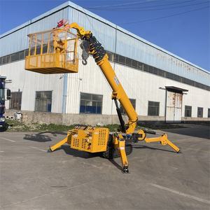 رافعة عنكبوتية محمولة تعمل بالديزل لرفع المباني بسعة 3 أطنان وارتفاع رفع 10 أمتار مع تحكم عن بعد - Product Image 1