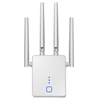 Répéteur WiFi sans fil 300 Mbps 2,4 GHz avec antenne à gain élevé et prise murale pour la maison et le bureau