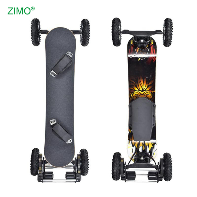 High Quality Four Wheel Stand up Electric Skateboard with Remote Control