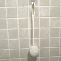 Brosse écouvillon de nettoyage de bouteille en polyester souple direct d'usine EcoClean White Light
