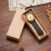 TJW jam tangan kayu mewah dengan desain koin Batch kecil kustomisasi kayu alami OEM/ODM didukung