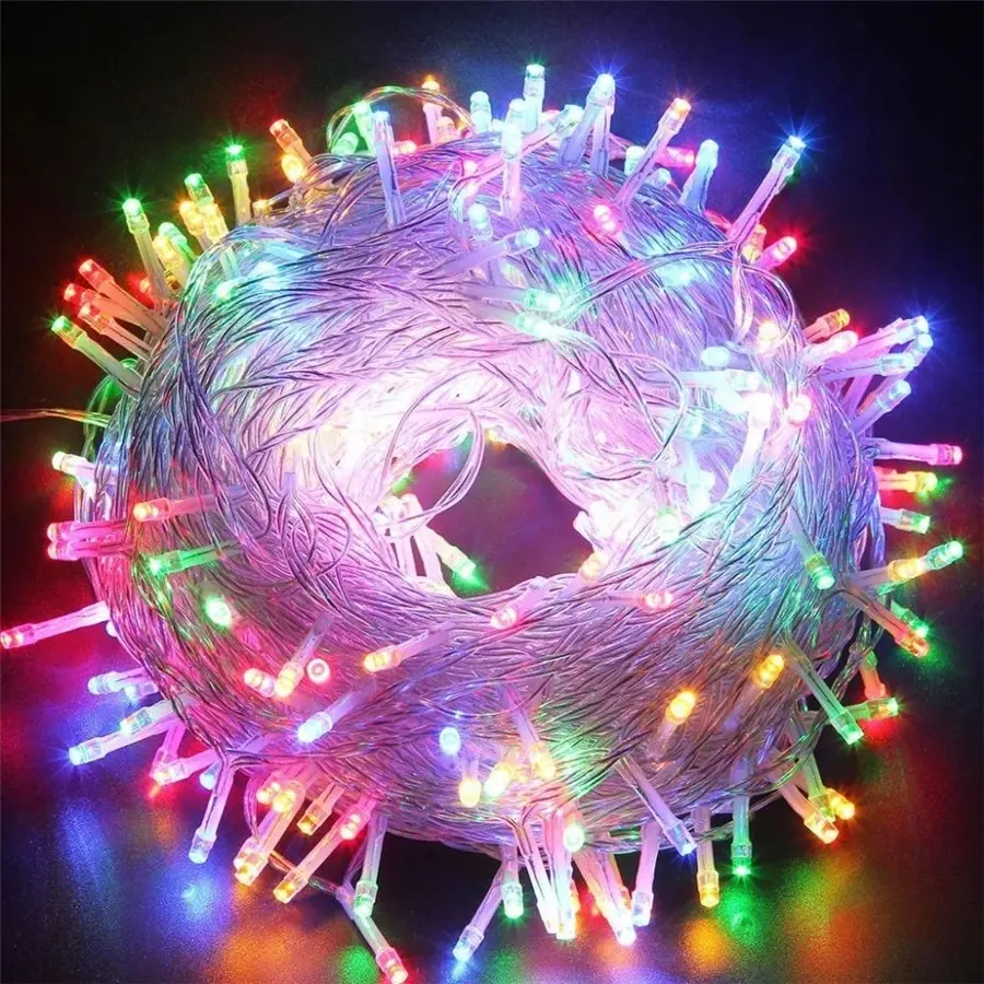 110/220V Outdoor Led String Lights Garland 10-100M Waterproof Led Fairy Light Christmas Wedding Party Holiday Garden Street
