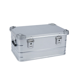 Amazon Hot Outdoor 30L Camping Multi-Function Storage Cases Large Capacity Camping Aluminum Box