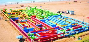 Labyrinthe publicitaire gonflable et <span class=keywords><strong>maison</strong></span> <span class=keywords><strong>hantée</strong></span> pour événements et attractions en plein air - Product Image 5