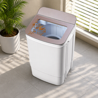 Household Single Tub Semi Automatic Washing Mini Washer