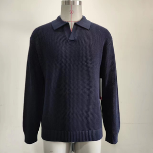 Maglione da Uomo Meadow di Alta Qualità in 100% Cotone, Struttura Lavorata a Maglia, Manica Lunga, Autunno Inverno, Moda Casual, Logo Personalizzato OEM ODM - Product Image 3