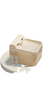 Automatic Stainless Steel Plastic Cat Dog Water Fountain Smart Pet Cat Feeder