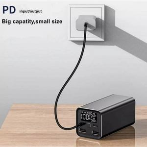 Cargador Portátil para Laptop de 20000mAh con Pantalla LED y Carga Rápida, Powerbank con Doble Salida USB, Entrada DC de 65W, Gran Venta - Product Image 3