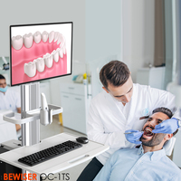 Chariot médical de chariot médical pour des meubles de clinique de bureau dentaire de moniteur (OC-1TS de BEWISER)