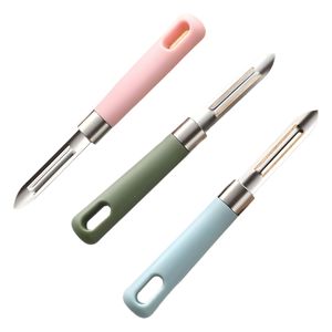Juego de Peladores de Acero Inoxidable de 3 Piezas, Cuchillo Multiusos para Pelar Frutas y Verduras, Utensilio de Cocina - Product Image 5
