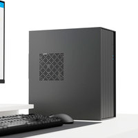 ABKO O30M BK Steel Mid Tower Chassis with Non-RGB 120mm Fan 0.7T USB3.0 ATX Front Ports Audio/USB