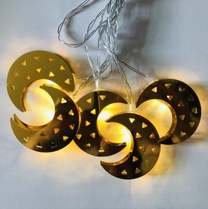 Nuovo Design 2022 1.65M luce LED per esterni 10 luci Eid Mubarak e Ramadan Kareem Festival decorazione musulmana <span class=keywords><strong>stella</strong></span> della luna islamica - Product Image 6