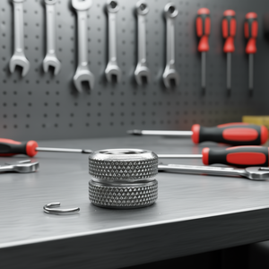 Tuerca moleteada con resorte para 83 020 - Product Image 3