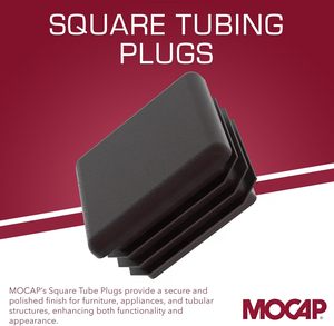 Clôture post tuyau couverture <span class=keywords><strong>tube</strong></span> chaise glisse insérer bouchon de finition <span class=keywords><strong>tube</strong></span> carré embouts - Product Image 2