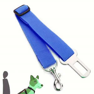 Clip de siège de voiture pour <span class=keywords><strong>ceinture</strong></span> de sécurité multifonctionnelle réglable pour <span class=keywords><strong>chien</strong></span> en polyester écologique de petite/taille XL - Product Image 3