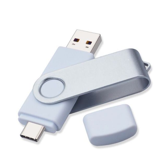 Rotatable Smart Type-C OTG Usb Flash Drive 64G 32G 16G 8G 4G Pen Drive Thumb Drives Memory Stick Android Otg Usb Key