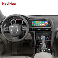 Autoradio Android à double écran Navihua LCD Digital Cluster pour Audi A6 A6L 2005-2011 avec navigation GPS