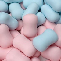Nouveauté : Jouet à presser en TPR, Savon bleu ASMR, Balle anti-stress souple, Savon croustillant, Jouet souple