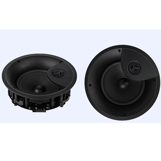 OEM Factory Metal Fireproof Ceiling Speaker 25W Passive DC Power Source for Home Theatre Party & Karaoke Player Music Playback