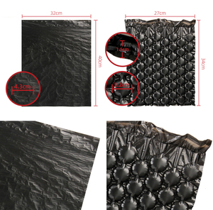 Chất lượng cao màu đen Inflatable nhựa bong bóng phim đệm không khí phim bong bóng bong bóng đệm bọc - Product Image 2