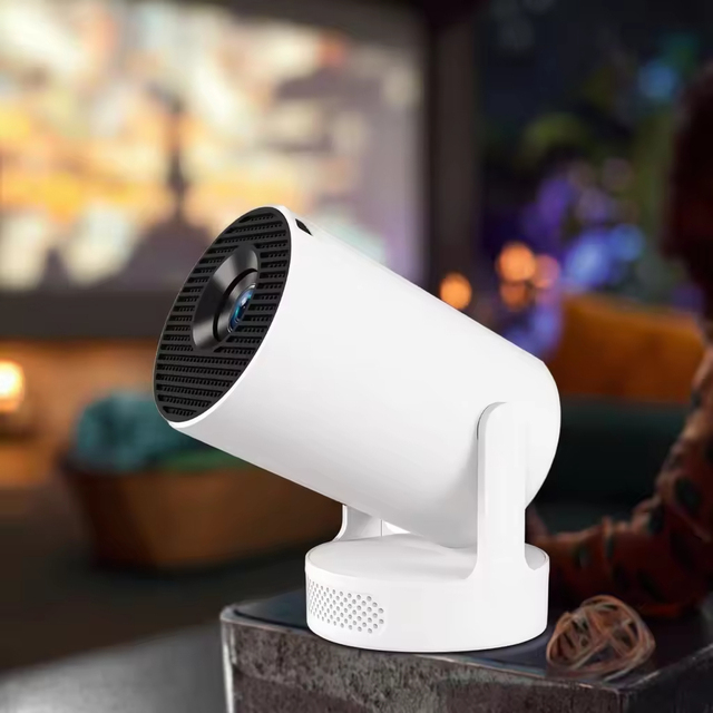 JUNUO HY300 Ultra Mini LED Pocket Projector Low Noise Wireless Home & Business Portable Projector New Price