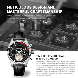 Reloj Mecánico Automático Personalizado con Logotipo, Calibre Interno, 42 mm, Acero 316L, Zafiro, Corazón Abierto, Calendario, OEM, Reloj de Pulsera para Hombre GM0056 - Product Image 2