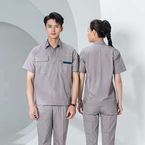 Uniforme Industrial Unisex Ingeniero Ropa de Trabajo Ropa de Taller - Product Image 2