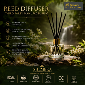 Fabrication sur mesure de diffuseurs à bâtonnets de 50 ml – Parfums d'ambiance de luxe – Production OEM par tierce partie – Emballage de parfum sous marque privée - Product Image 2
