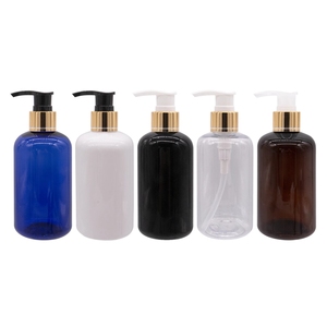 Bouteilles à pompe de luxe 300 ml 500 ml, tête de pompe et couleur personnalisables pour désinfectant pour les mains, shampoing et après-shampoing - Product Image 1