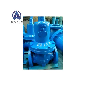 Spring operated pressure adjustable Horizontal or Vertical freely installed water pressure reduce valve
