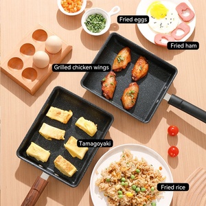 Tamagoyaki-sartén antiadherente para freír huevos, sartén japonesa para cocina, Compatible con <span class=keywords><strong>estufa</strong></span> de desayuno, inducción - Product Image 5