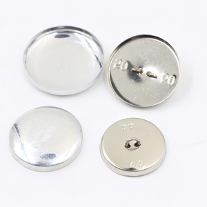 Nhôm vải bao phủ nút khuôn kim loại sofa chân với sắt nhôm trở lại nút trống Pin sản phẩm - Product Image 4
