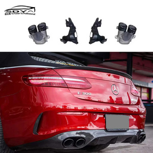Classe E C238 Coupé Amg Style Embout d'échappement Tuyaux d'échappement pour Mercedes Benz C238 E53 E200 E260 <span class=keywords><strong>E300</strong></span> Coupé - Product Image 2