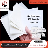 Papier de pesée semi-transparent de haute qualité en pâte de bois vierge, imprimé et couché, pour applications chimiques en laboratoire