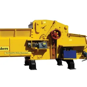 Excellent Quality Fully Automatic Diesel Wood Biomass Shredder Large-scale Wood Integrated Crusher