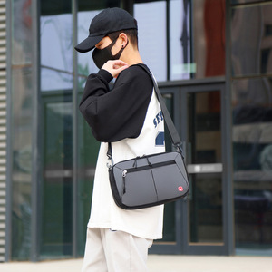 Sac messager Oxford, petit sac à bandoulière imperméable avec fermeture éclair, pour usage quotidien, toutes saisons - Product Image 2